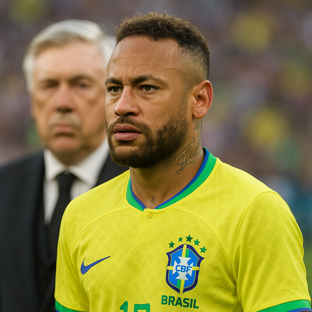Ancelotti enaltece Neymar, considera atacante essencial para a seleção e faz pedido ao craque